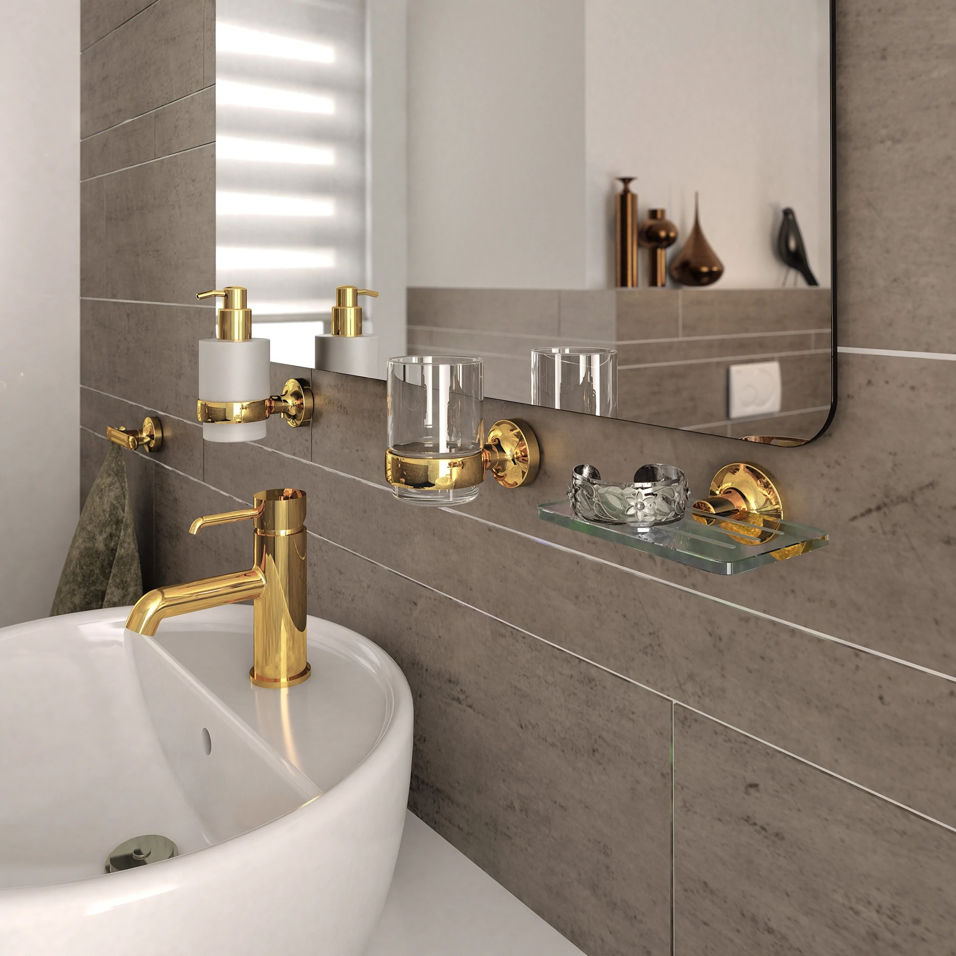 Geesa Accesorios Tone Gold